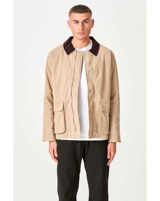 TeeShoppen Twill Jack in het Natural voor heren