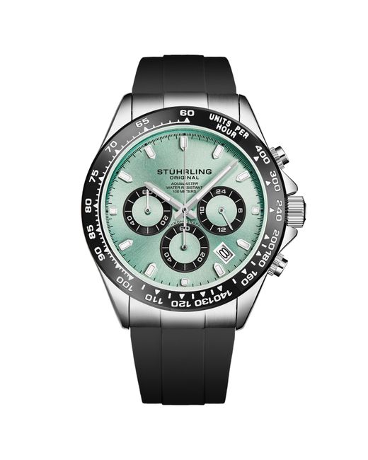 Stuhrling Gray Aquamaster 42Mm 4050 Chronograph Watch for men