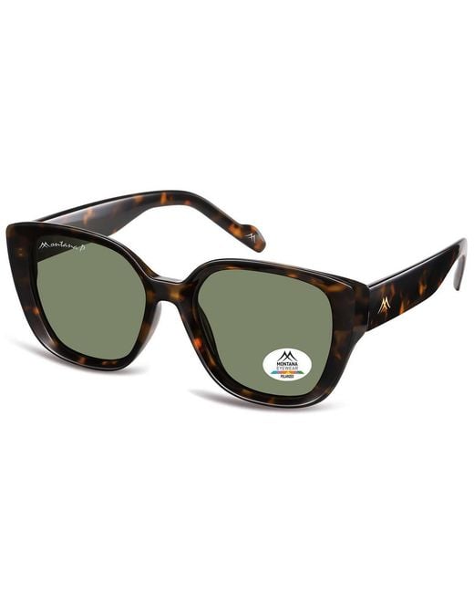 Montana Green Butterfly Shiny Dark Turtle Polarized Mp180 for men