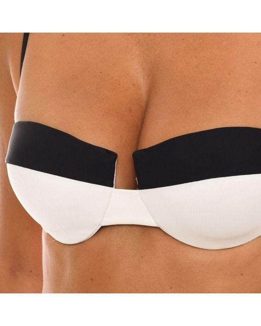 Marie Claire Black Underwired Bikini Bra 56776