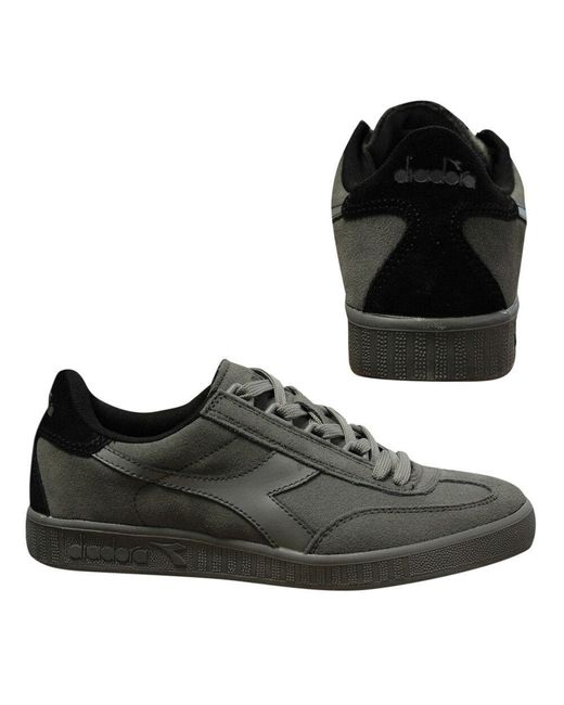 Diadora Black B.Original Trainers Suede for men
