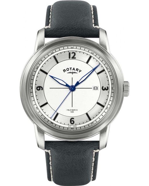 Rotary Gray Rgs10003-06 Heritage Field Watch for men