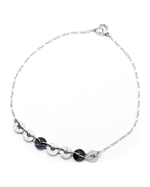 Gc White Cwn80812 Ladies Necklace Sterling