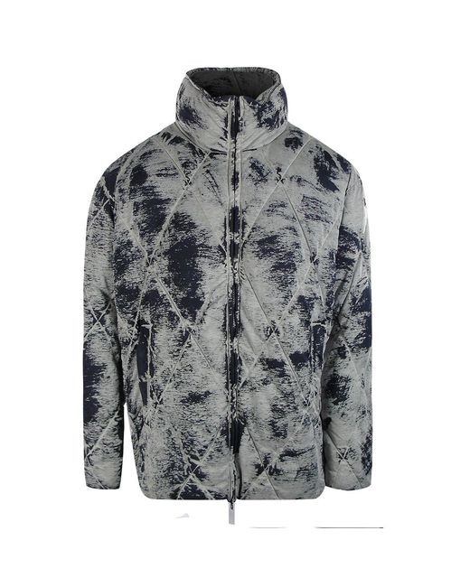 DIESEL Gray W-Marcel Jacket for men