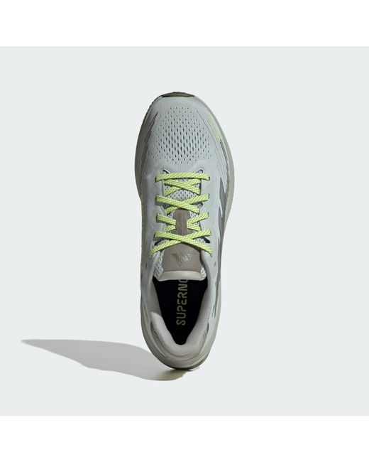 Adidas Originals Gray Supernova Rise Gtx Running Shoes for men
