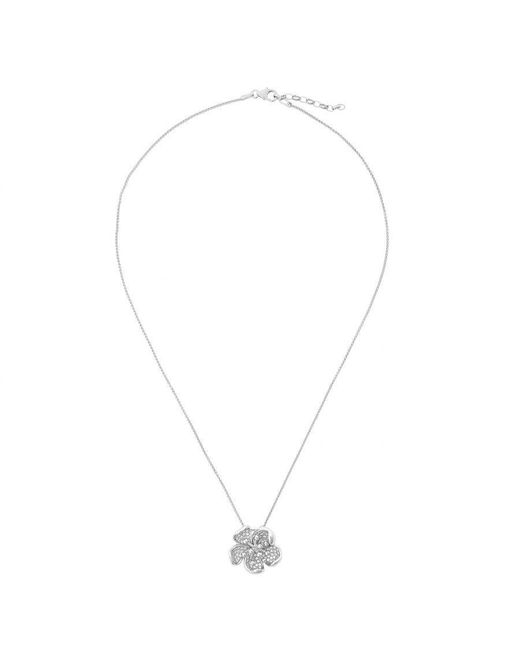 Orphelia Metallic 925 Sterling Chain With Pendant