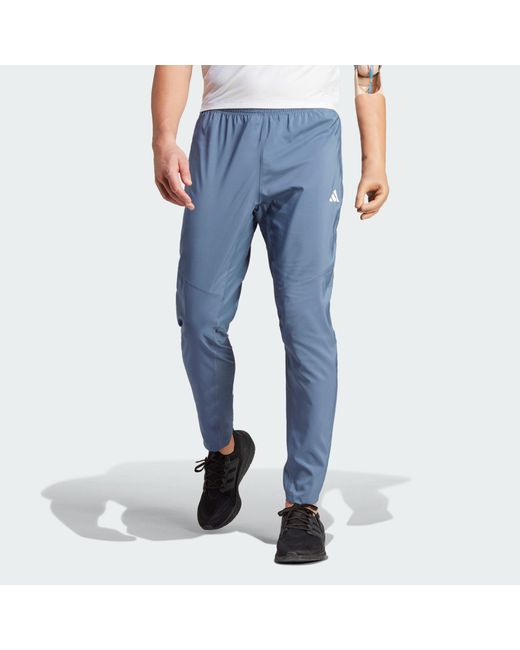 Adidas Originals Blue Own The Run Pants for men