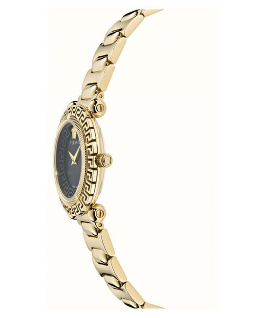 Versace Metallic Greca Twist Watch Ve6I00523 Stainless Steel (Archived)