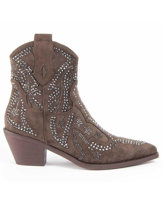 Montevita Brown Ankle Boot Botirey11