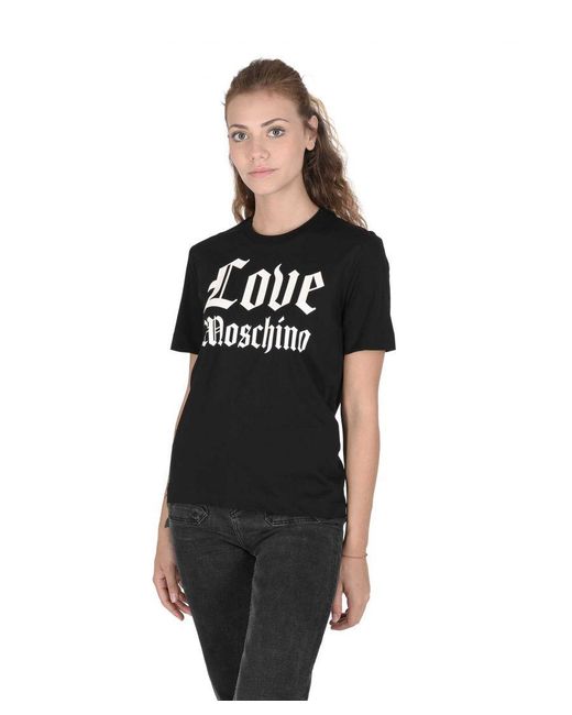 Love Moschino Black T-Shirt