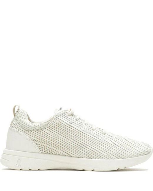 Hush Puppies Good Shoe 2.0 Lace Up Trainers (steen) in het White