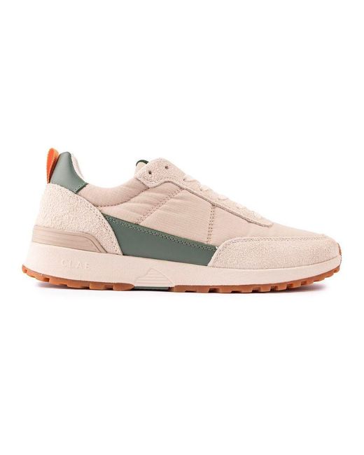 CLAE Pink Chino Trainers for men