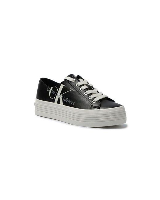 Calvin Klein Black Womenss Np Low Trainers