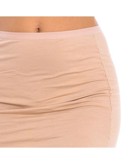 Q En Orange Bamboo Underskirt With Elastic Waistband Q301