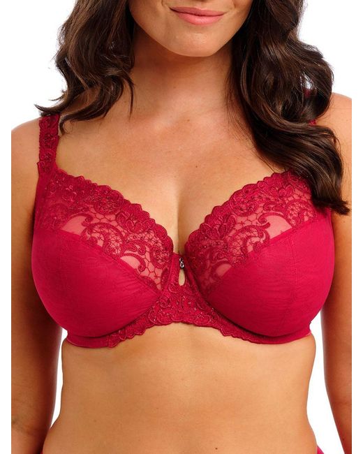 Fantasie Red Portia Side Support Bra