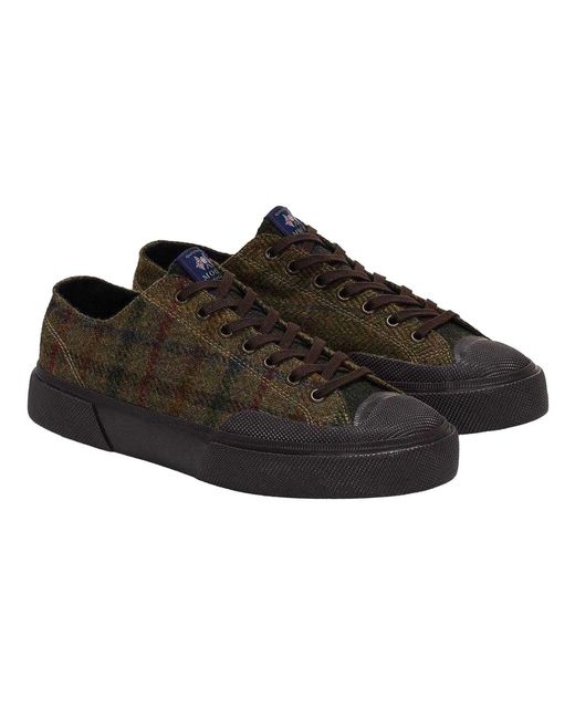Superga Black Adult 2432 Works Patchwork Wool Trainers /Dark)