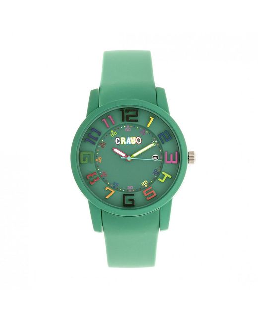 Crayo Green Festival Watch W/ Date
