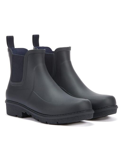 Fitflop Wonderwelly Chelsea Wellies in Black Lyst UK - Main Image