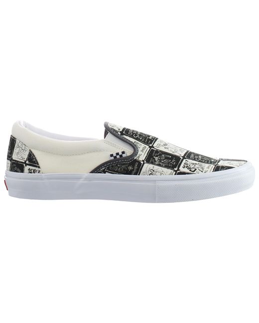 Vans Gray Daniel Johnston Shoes for men