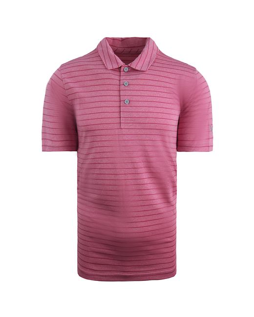 PUMA Pink Dry Cell Performance Fit Rotation Stripe Polo Shirt 577974 23 for men
