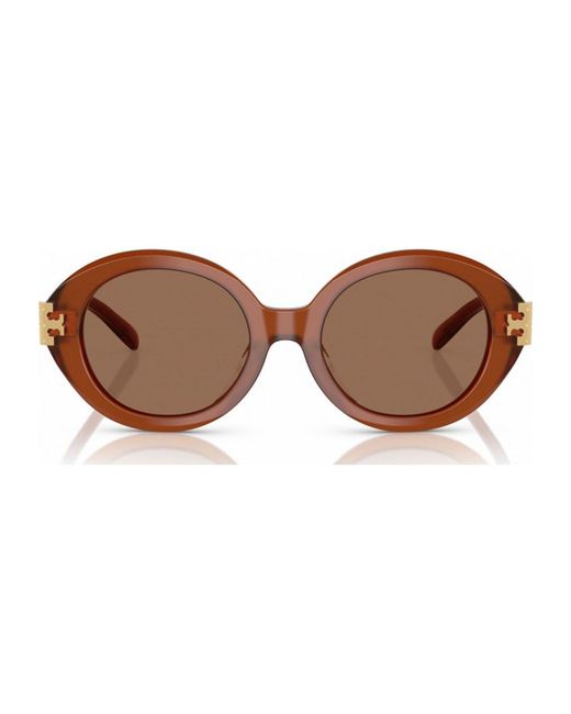 Tory Burch Brown Ty7210U 52 317673 Sunglasses