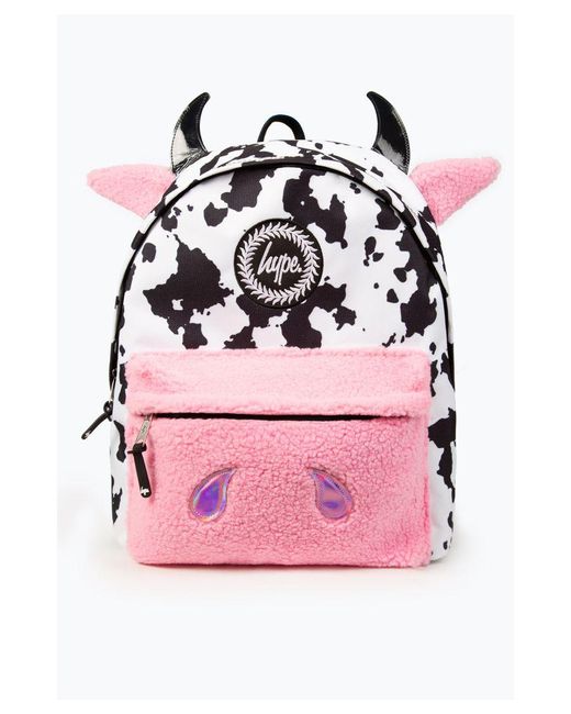 Hype Unisex Pink Novelty Cow Backpack
