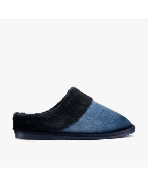 Clarks Blue Bundle Soft Slippers