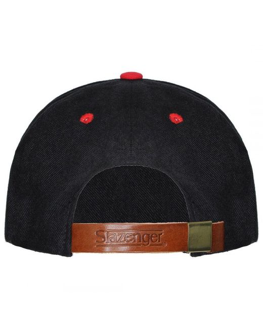 Slazenger 1881 Black Logo Cap for men