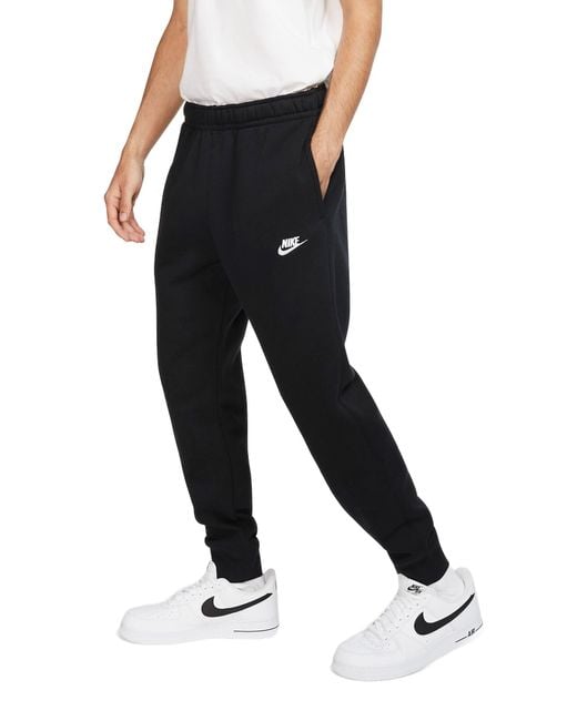Nike Black Sportswear Club Fleece Joggers for men
