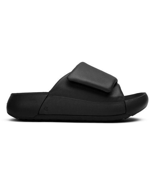 Ecco Black Cozmo Sandals