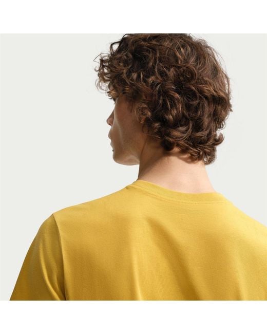 Nike Yellow Air Woven Tracksuit Shorts for men