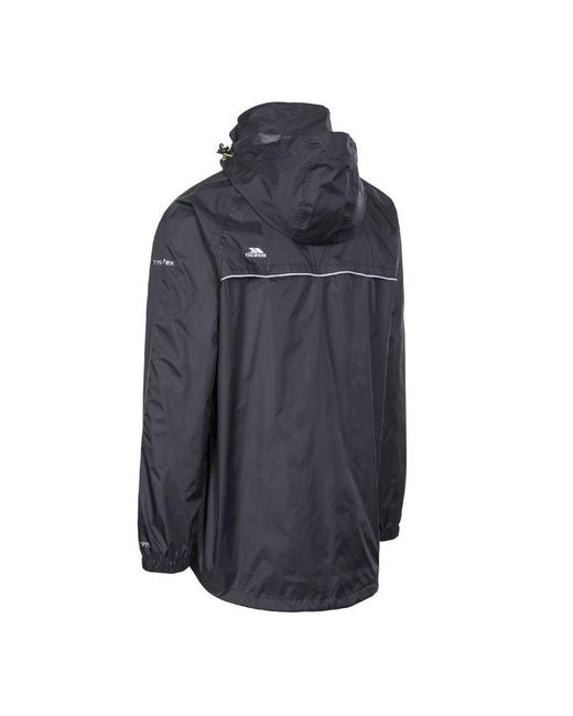 Trespass Blue Qikpac X Packaway Jacket for men
