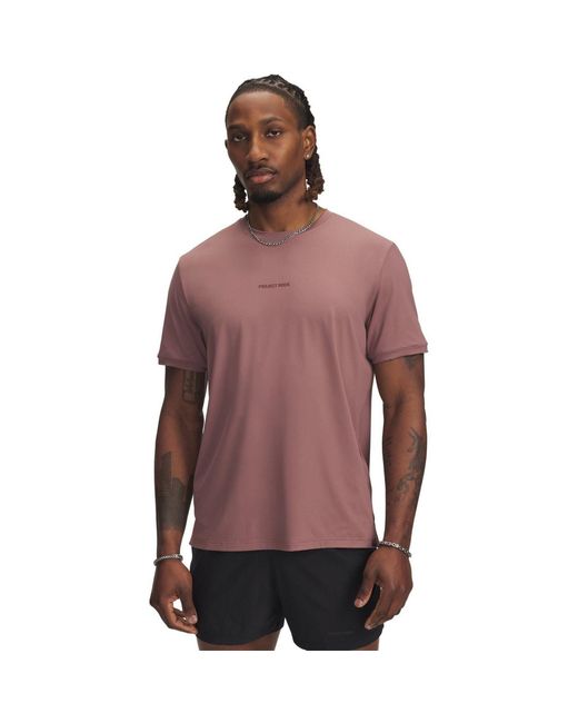 Under Armour Purple Rck Chill Ss for men
