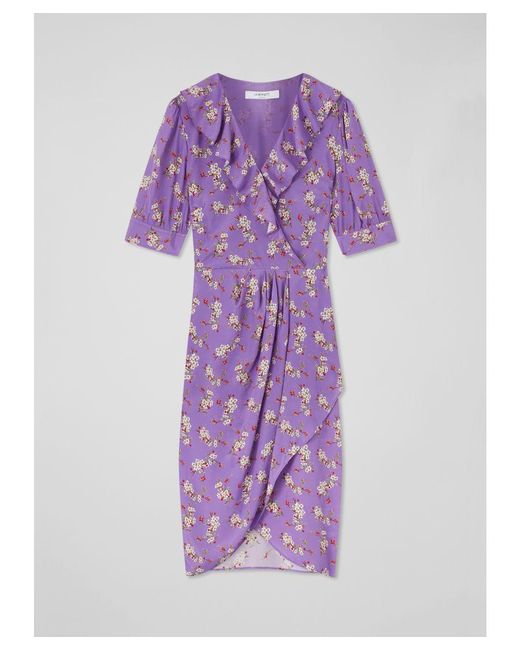L.K.Bennett Purple Ophelia Dresses