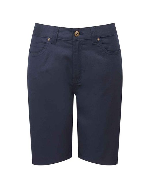 PREMIER Blue Ladies Performance Casual Shorts
