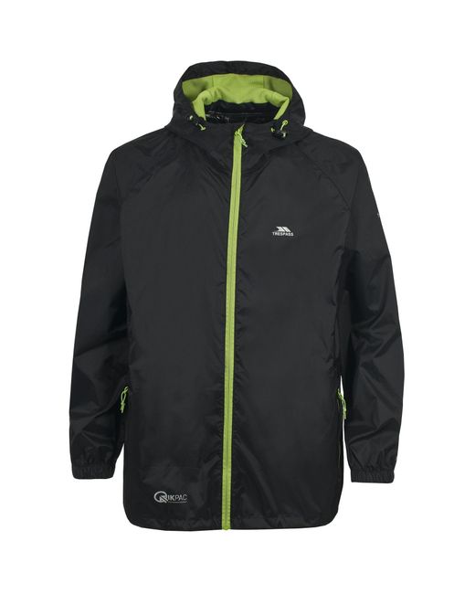 Trespass Gray Adults Qikpac Packaway Waterproof Jacket