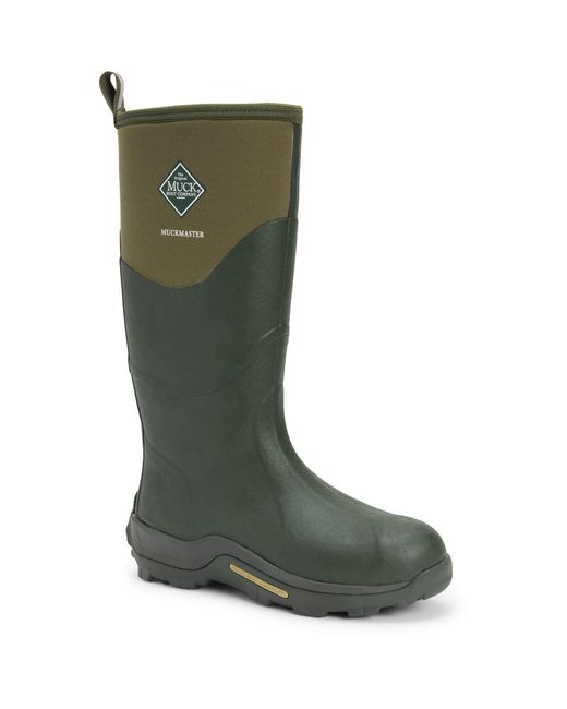Muck Boot Green Muckmaster Hi Rubber Moss Wellington
