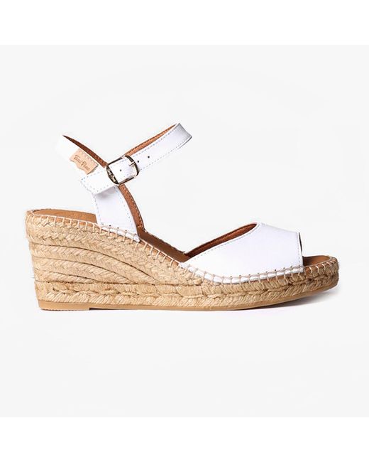 Toni Pons White Sia-P Espadrille Sandals