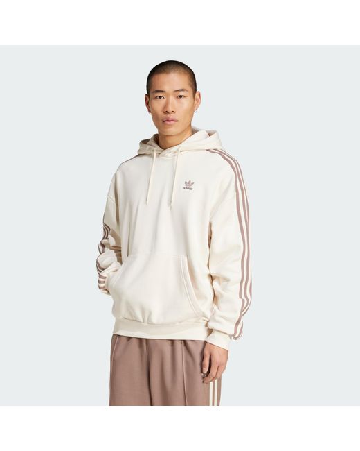 Adidas Originals Natural Adicolor Baggy Fit Hoodie for men