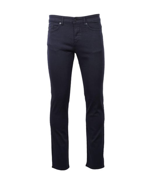 Boss Blue Hugo Boss Delaware 3-1 Jeans Dark Material_Cotton for men