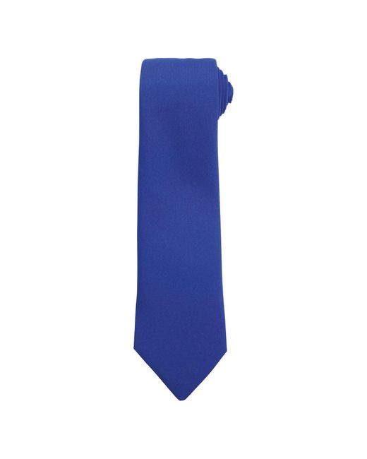 PREMIER Blue Plain Tie (Royal)