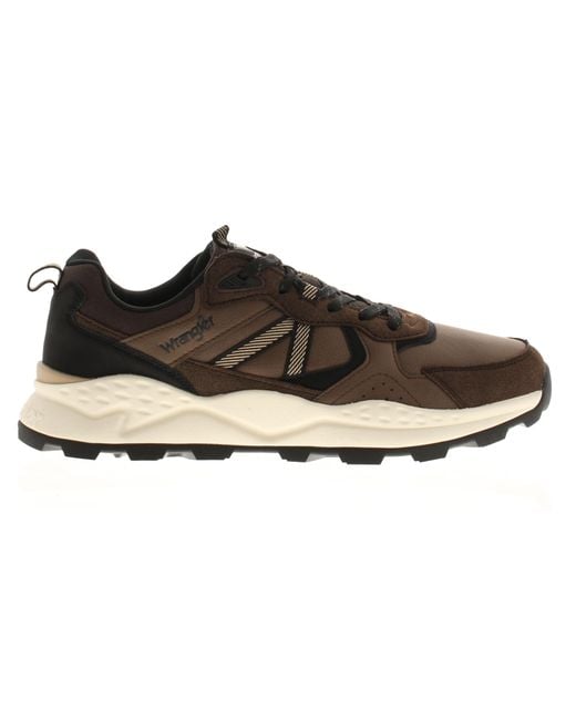 Wrangler Black Trainers West Low for men