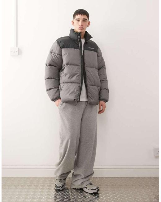Columbia Gray Puffect Iii Puffer Coat for men
