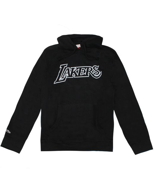 Mitchell & Ness Black La Lakers Hoodie for men