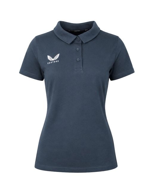 Castore Blue Leisure Dark Slate Polo Shirt