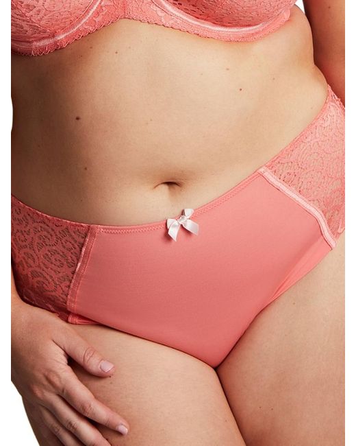 Panache Pink Estel Deep Brief