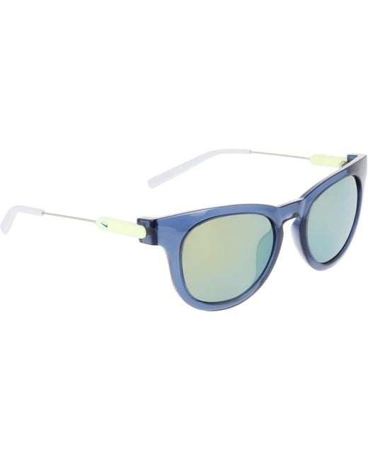 Nike Blue Accessories Trend Oval Sunglasses for men