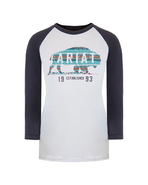 Ariat Logo Top in het Blue