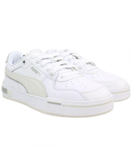 PUMA White Pro Glitch Trainers for men