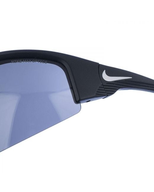Nike Blue Rectangular Shaped Acetate Sunglasses Dv2148 for men
